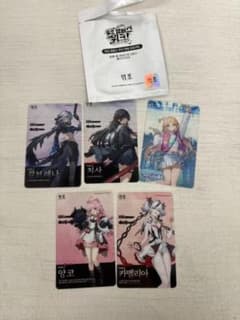 韓国限定 鳴潮 キャンパス フォトカード ツバキ 千咲 カルテジア