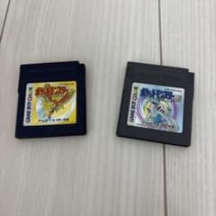 ゲームボーイ ポケットモンスター 金・銀 2本セット カセット 動作未確認のサムネイル