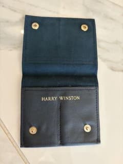 HARRY WINSTON レザージュエリーケース ハリーウィンストン - メルカリ