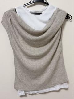 ZARA アシンメトリーダブルTシャツのサムネイル