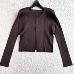 極美品 ✨️希少 イッセイミヤケ PLEATS PLEASE カーディガンのみ