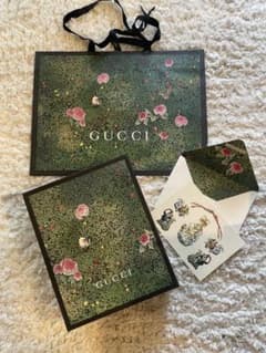 【貴重】GUCCI ヒグチユウコ 初期コラボ ショッパー&ボックス+シール付のサムネイル