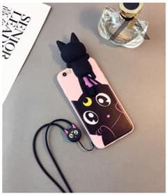 猫好きのためのかわいい猫のiPhone5ケース（ピンク）★人気品薄商品！のサムネイル