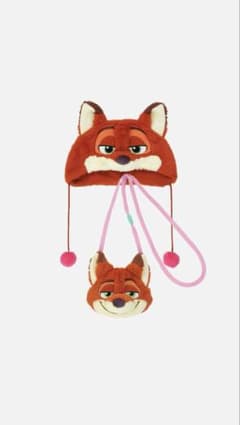 ズートピア　ニック　ファンキャップ&ポーチのサムネイル