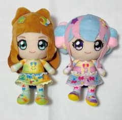 アイカツスターズ chiibiぬいぐるみ 早乙女あこ 花園きらら - メルカリ