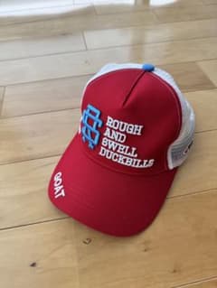 ROUGH & SWELL キャップ レッド メッシュのサムネイル