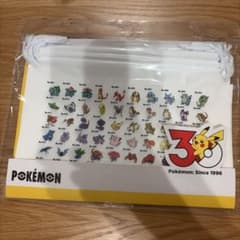 【新品】3COINS ポケモン30周年 ビニール巾着セットのサムネイル