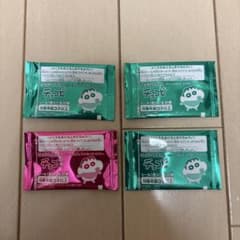 초코비 크레용 신짱 씰 4장 세트
