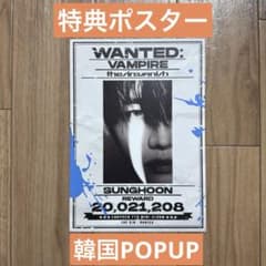 THE SIN : VANISH POP-UP STORE ポスター ソンフン - メルカリ