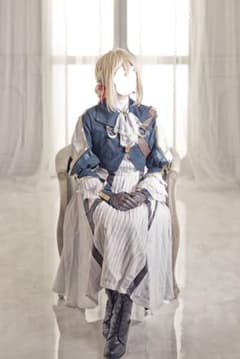 ヴァイオレット・エヴァーガーデン　コスプレ衣装　ウィッグ・スタンド付きのサムネイル