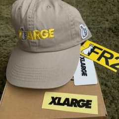 XLARGE FR2 キャップ ベージュ　新品未使用のサムネイル