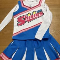 コパン　Shinies チアユニフォーム　セットアップJLサイズ 長袖インナー コパン Shinies チアユニフォーム セットアップJLサイズ 長袖インナー