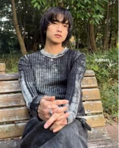 トップス 23AW diesel k-andelero L K-ANDELERO Man: Printed wool jumper | Diesel