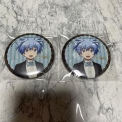 暗殺教室 E-DINER EDITH 潮田渚 缶バッジ 缶バッチ 執事 イーアニ