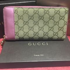 【美品・正規品】GUCCI レディース 長財布のサムネイル
