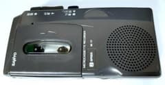 SANYO サンヨー マイクロカセットレコーダー M-17 録音 - メルカリ
