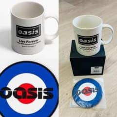 オアシス マグカップ コースター ① oasis 30周年 特別展 グッズ m62417550195_1.jpg?1739159009