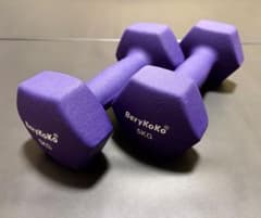 BeryKoko☆ダンベル5kg×2個セットのサムネイル