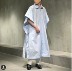 □様専用　HED MAYNER 20ss ロングポンチョシャツのサムネイル
