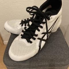 ASICS EFFORT スパイクシューズ ホワイト/ブラック27cmのサムネイル