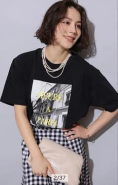 新品 タグ付き Arpege story カラーロゴフォトＴシャツのサムネイル