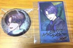 にじさんじ 剣持刀也 VACHSS 缶バッジ チェキ風カード 2点セットのサムネイル
