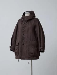 【crewre】ピーチスキンモッズコートのサムネイル