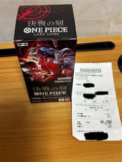 新品未開封 テープカット済みワンピースカード 決戦の刻 BOX 当選品 未