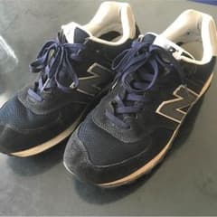 ニューバランス574  ネイビー  29cmのサムネイル