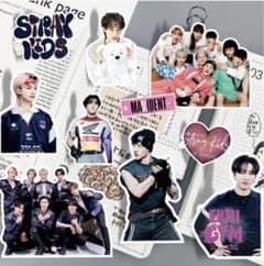 StrayKids ステッカー フレークシール 60枚 ストレイキッズ Stayのサムネイル