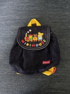 (美品)ミキハウス ベビーリュックのサムネイル