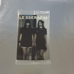 LE SSERAFIM CRAZY ウエハース トレカ カズハ ウンチェ ウナズのサムネイル