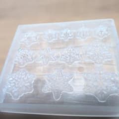 シリコンモールド 雪の結晶 レジン用のサムネイル