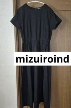 mizuiro ind ミズイロインド　ワンピース ブラックのサムネイル