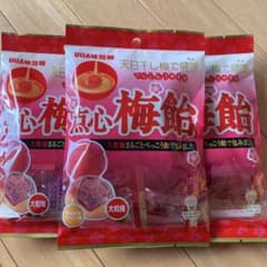 点心 梅飴 UHA味覚糖 キャンディー 3袋セットのサムネイル