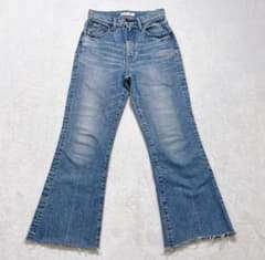 MOUSSY MVS ハイウエスト フレアデニム 25のサムネイル