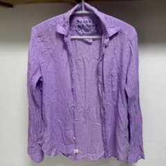 Frank & Eileen 長袖シャツ パープルのサムネイル