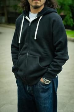 ジョーマッコイ 10 oz. 吊り編み ZIP PARKA BLACK (XL) ジョーマッコイ 10 oz. 吊り編み ZIP PARKA BLACK (XL) - メルカリ