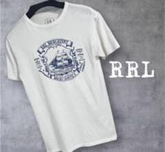 RRL ダブルアールエル ラルフローレン グラフィック 半袖Tシャツ XS白 