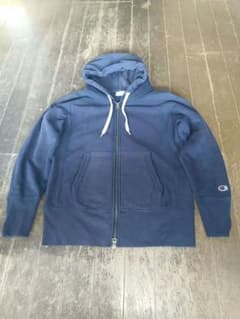 Champion REVERSE WEAVE ジップパーカー ネイビー Sのサムネイル