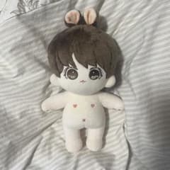 BTS JUNGKOOK ジョングク グク うさ耳 ぬい 20cm 衣装2着 BTS JUNGKOOK ジョングク グク うさ耳 ぬい 20cm 衣装2着 タイム