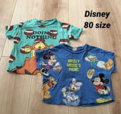 Disney 미키 & 프렌즈 곰의 푸 씨 반팔 T 셔츠 80cm