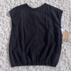 新品】25SS BEARDSLEYビアズリー シアーチェックフレンチブラウス