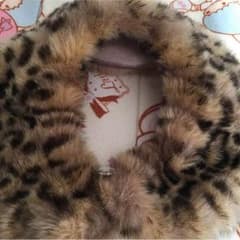 ファー❤️BeBe❤️ヒョウ柄キッズ用❤️のサムネイル