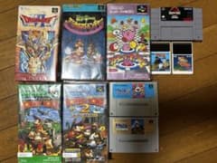 スーパーファミコン ゲームソフトセットのサムネイル