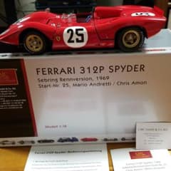 CMC 1/18  FERRARI  312P  SPYDER（専用）のサムネイル