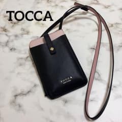 美品 TOCCA トッカ スマホショルダー マルチバック ピンク - メルカリ