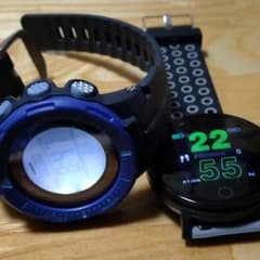 ２本ウォッチ(プロトレック＋スマートウォッチ)のサムネイル