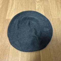 coeur ベレー帽 ダークグレー　リネンのサムネイル