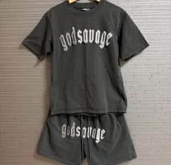 godsavageセットアップ Mサイズ　即購入OK godsavage セットアップ - メルカリ